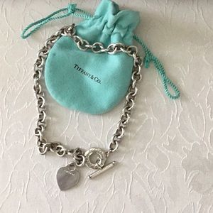 Tiffany & Co Heart Toggle Necklace